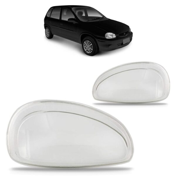 Par Lente Farol Corsa 2000 2001 2002 Liso