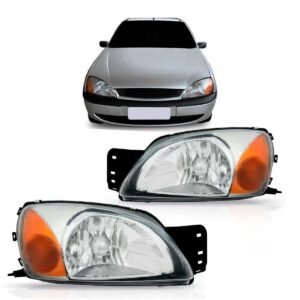 Par Farol Fiesta 2000 2001 2002 Com Sinaleira Ambar