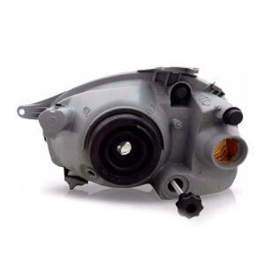 Par Farol Corsa Carcaça Cinza Cromado 2000 2001 2002