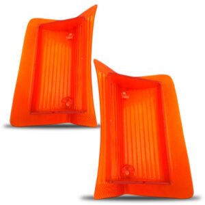 Par Lente Pisca Seta Chevrolet Opala 1973 1974 Âmbar Âmbar