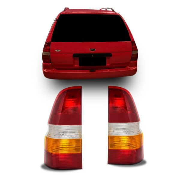 Par Sinaleira Traseira Escort Sw 1997 98 1999 2000 2001 2002