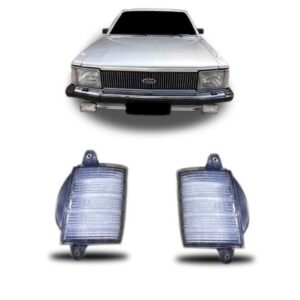 Par Lanterna Dianteira Del Rey 1981 1982 1983 1984 Cristal. Cristal