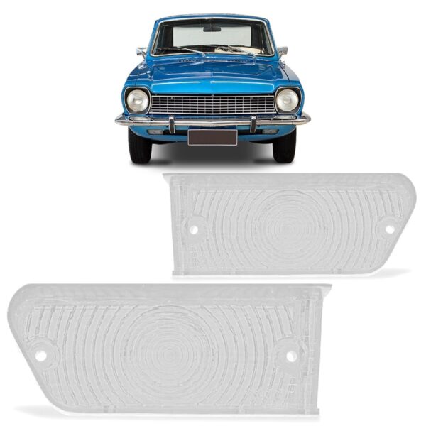 Par Lente Sinaleira Corcel 1973 1974 1975 1976 1977 Cristal Cristal