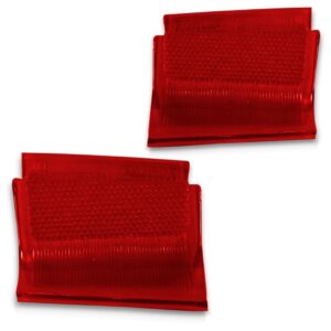 Kit Lente Lanterna Traseira Rural F75 1960 A 1979 Vermelha Vermelho