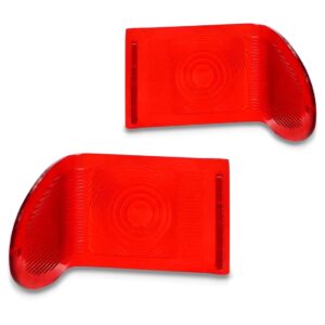 Kit Lente Lanterna Traseira Rural F75 1960 A 1979 Vermelha Vermelho