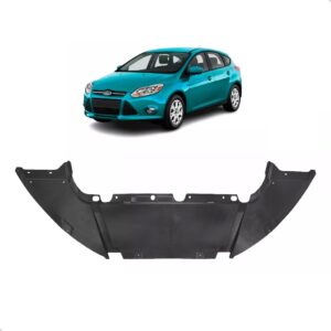 Saia Defletor Inferior Prchoque Dianteiro Focus 2013 14 2015 Preto