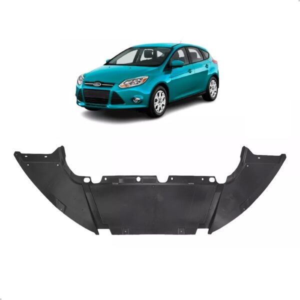 Saia Defletor Inferior Prchoque Dianteiro Focus 2013 14 2015 Preto