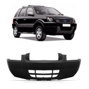 Parachoque Dianteiro Ecosport 2003 A 2007 S/ Furo 1a Linha Preto
