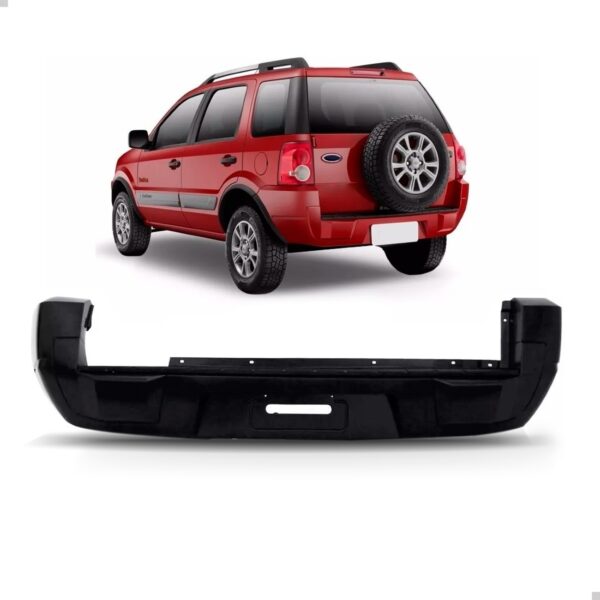 Parachoque Traseiro Ford Ecosport 2007 Até 2012 1a Linha