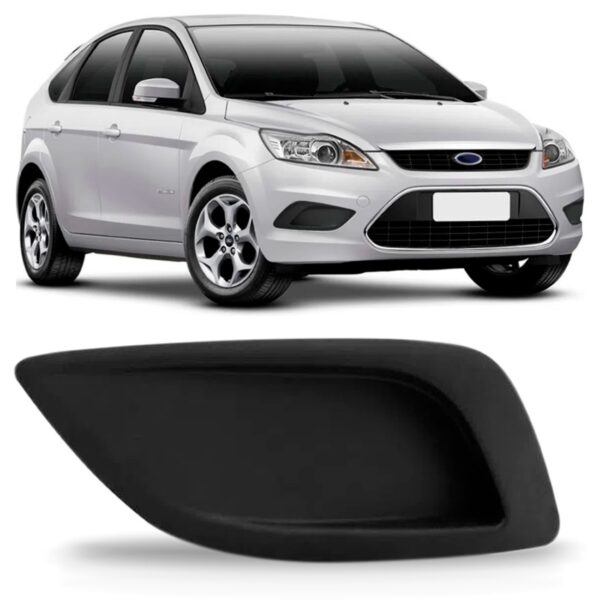 Moldura Farol De Milha Focus 2008 09 10 11 12 2013 Sem Furo Lado Esquerdo