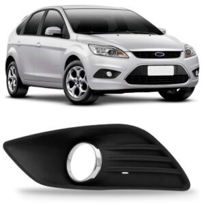 Moldura Farol De Milha Focus 2008 09 10 11 12 2013 Com Furo Lado Esquerdo