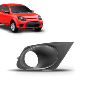 Tela Frontal Moldura Milha Ka 2012 2013 2014 Com Furo Lado Direito