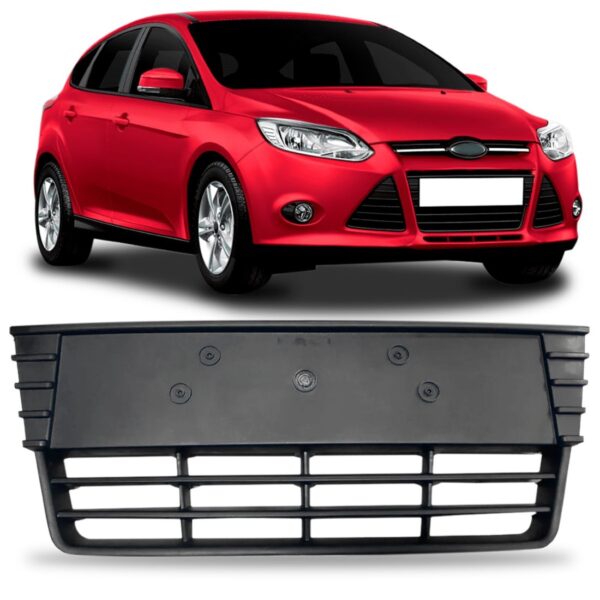 Grade Central Parachoque Focus 2013 2014 2015 1a Linha