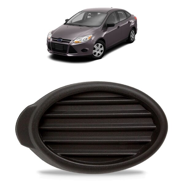 Tela Frontal Moldura De Milha Focus 2013 2014 2015 Sem Furo Lado Esquerdo