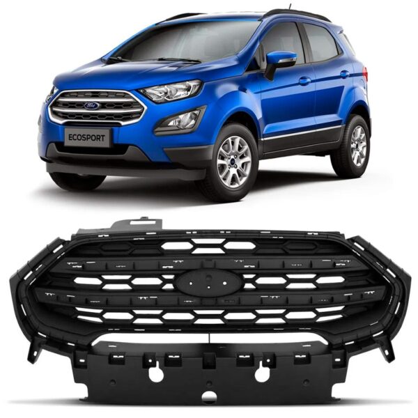 Grade Radiador Ecosport 2018 2019 2020 1a Linha Plástico