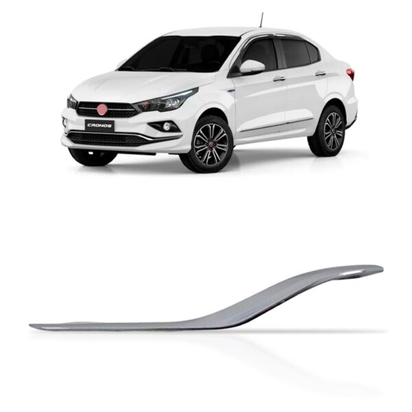 Friso Parachoque Cronos 2018 Em Diante Cromada Lado Direito