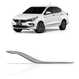 Friso Parachoque Cronos 2018 Em Diante Cromada Lado Esquerdo