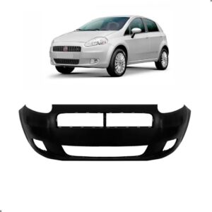 Parachoque Dianteiro Para Fiat Punto 2007 A 2012 1a Linha  Preto