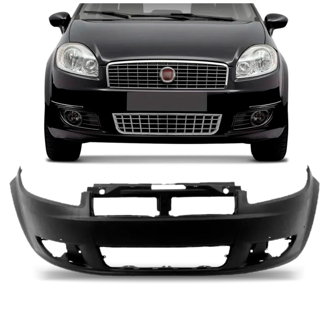 Envolvente Dianteiro Linea 2007 A 2011 1a Linha  Preto