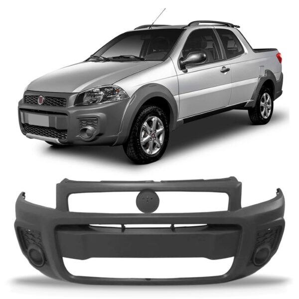 Envolvente Dianteiro Strada Working 2015 2016 2017 Sem Furo Preto