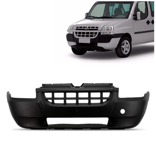 Parachoque Dianteiro Doblo 2000 A 2009 1a Linha Novo Preto