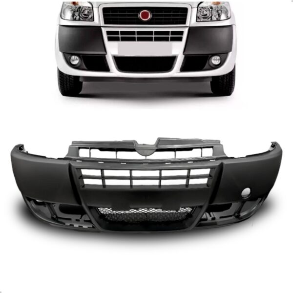 Parachoque Dianteiro Doblo 2010 A 2015 2016 C/ Grade Novo Preto