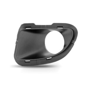 Tela Moldura Milha Punto 07 08 09 10 11 2012 Com Furo Cinza Lado Esquerdo