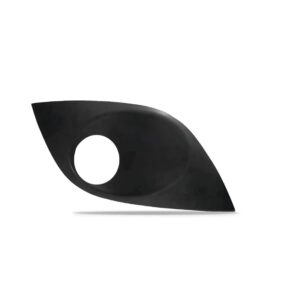 Grade Moldura Milha Palio 2012 13 14 15 2016 Com Furo Preto Lado Direito