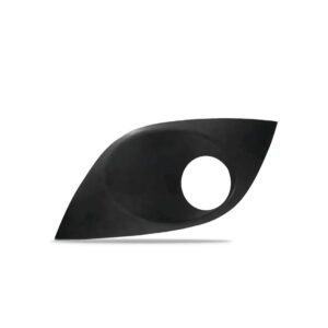 Grade Moldura Milha Palio 2012 13 14 15 2016 Com Furo Preto Lado Esquerdo