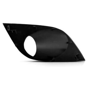 Grade Moldura Milha Palio 2012 13 14 15 2016 Com Furo Preto Lado Esquerdo