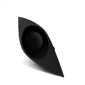 Moldura Milha Palio 2012 2013 2014 2015 2016 S/furo Preta Lado Direito