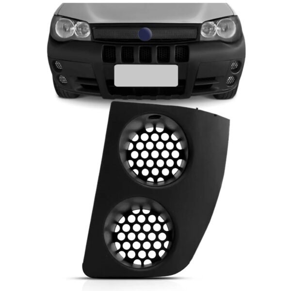 Moldura Milha Strada Adventure 2004 2005 2006 2007 Sem Furo Lado Esquerdo