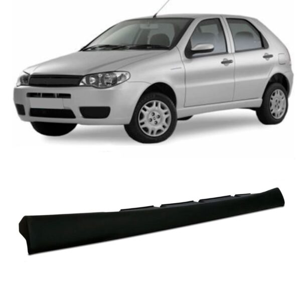 Saia Spoiler Lateral Palio 2005 2006 2007 Liso Lado Esquerdo