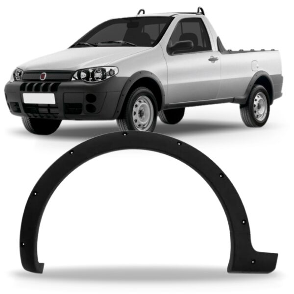 Moldura Paralama Strada Working Adventure  2004 05 06 2007 Lado Direito