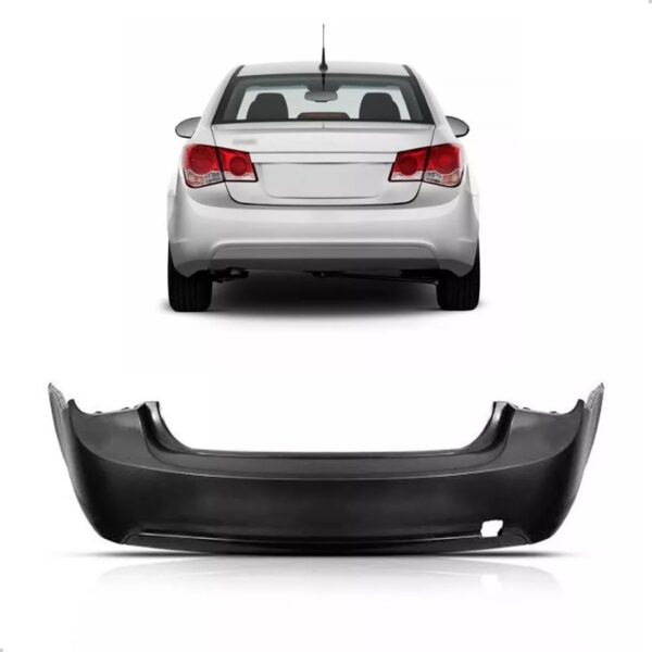 Parachoque Cruze Sedan 2010 2011 2012 2014 Traseiro Preto