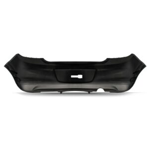 Parachoque Traseiro Preto Liso Onix 2012 A 2016
