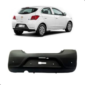 Parachoque Traseiro Para Onix 2017 A 2019 Com Furo 1a Linha