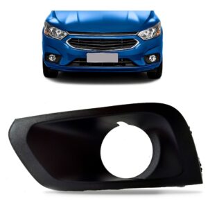 Moldura Farol Milha Onix Prisma 2017 2018 2019 Com Furo Lado Esquerdo