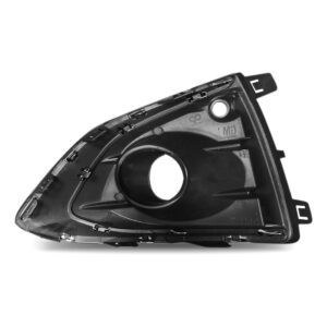 Moldura Milha Cruze 2020 A 2022 Furo Sensor Moldura Cromada Lado Direito