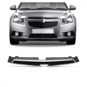 Grade Superior Cruze 2010 A 2012 Com Moldura Cromada Liso