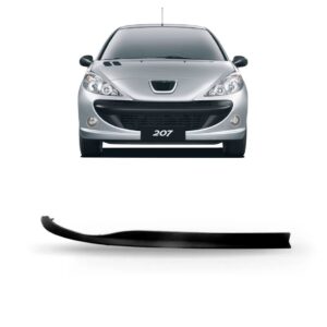 Spoiler Parachoque Dianteiro Peugeot 207 2008 2009 2010 2011 Lado Direito