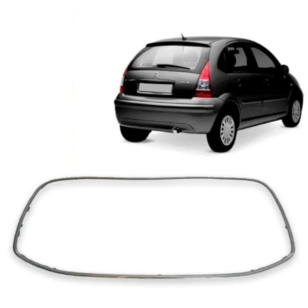 Friso Grade Cinza Para Citroen C3 2008 2009 2010 2011 2012