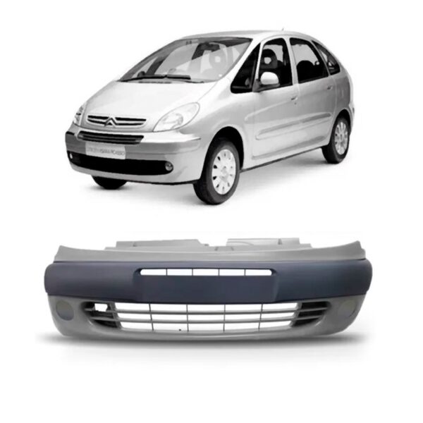 Parachoque Dianteiro P/ Xsara Picasso 1999 A 2005 1a Linha  Preto