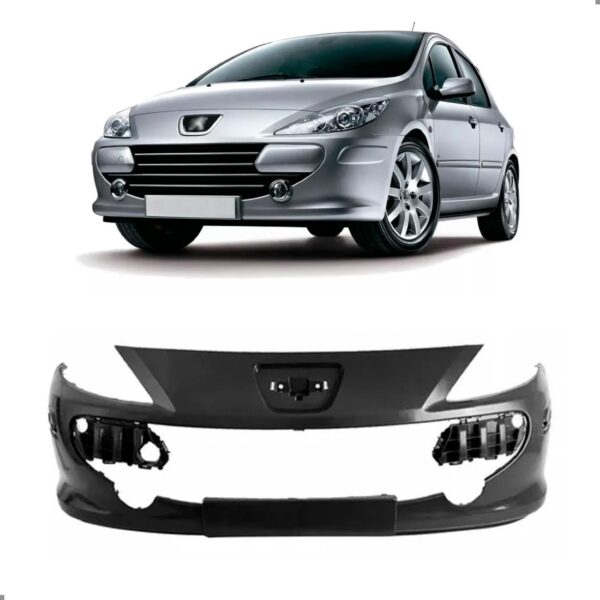 Parachoque Para Peugeot 307 2006 A 2012 Dianteiro 1a Linha  Preto