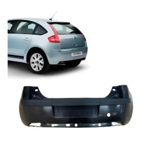 Parachoque Traseiro Para C4 Hatch 2007 A 2013 1a Linha