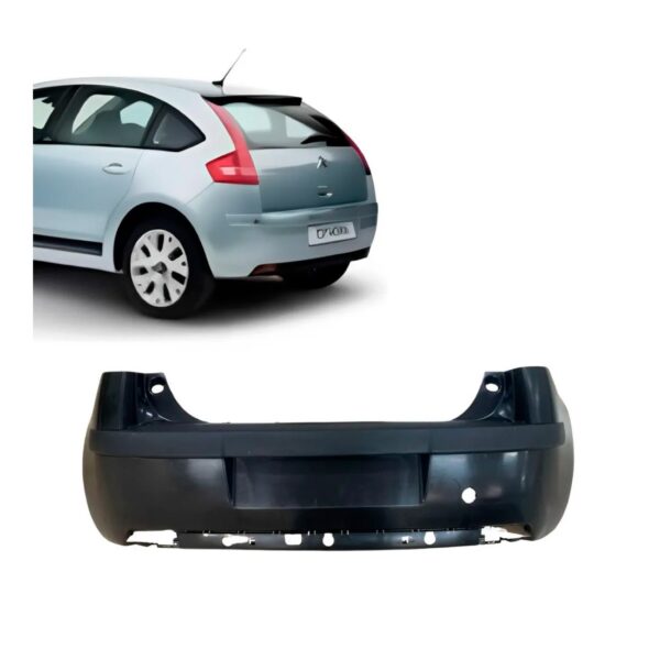 Parachoque Traseiro Para C4 Hatch 2007 A 2013 1a Linha