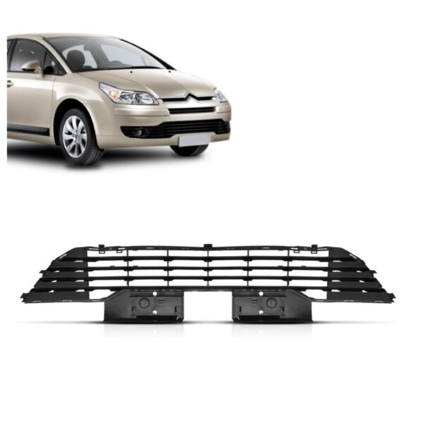 Tela Frontal Parachoque Dianteiro C4 Pallas Preto