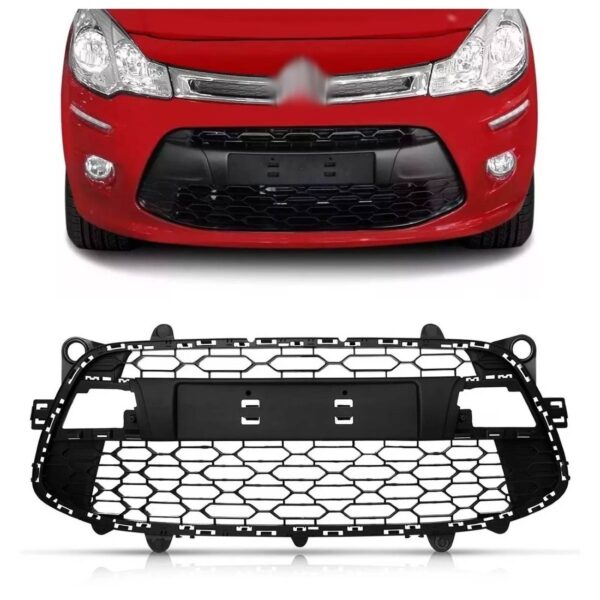 Grade Parachoque C3 Style Edition Pure 2013 A 2019 1a Linha Plástico