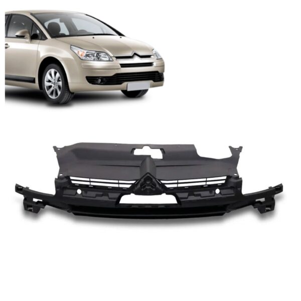 Grade Central Radiador C4 Hatch C4 Pallas 07 Á 20141a Linha Preto