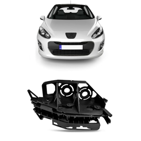 Guia Suporte Parachoque Dianteiro Peugeot 308 2012 A 2015 Lado Direito